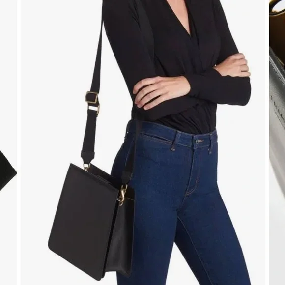 FRAME Le Signature Bucket Bag with Crossbody Strap - Picture 6 of 6